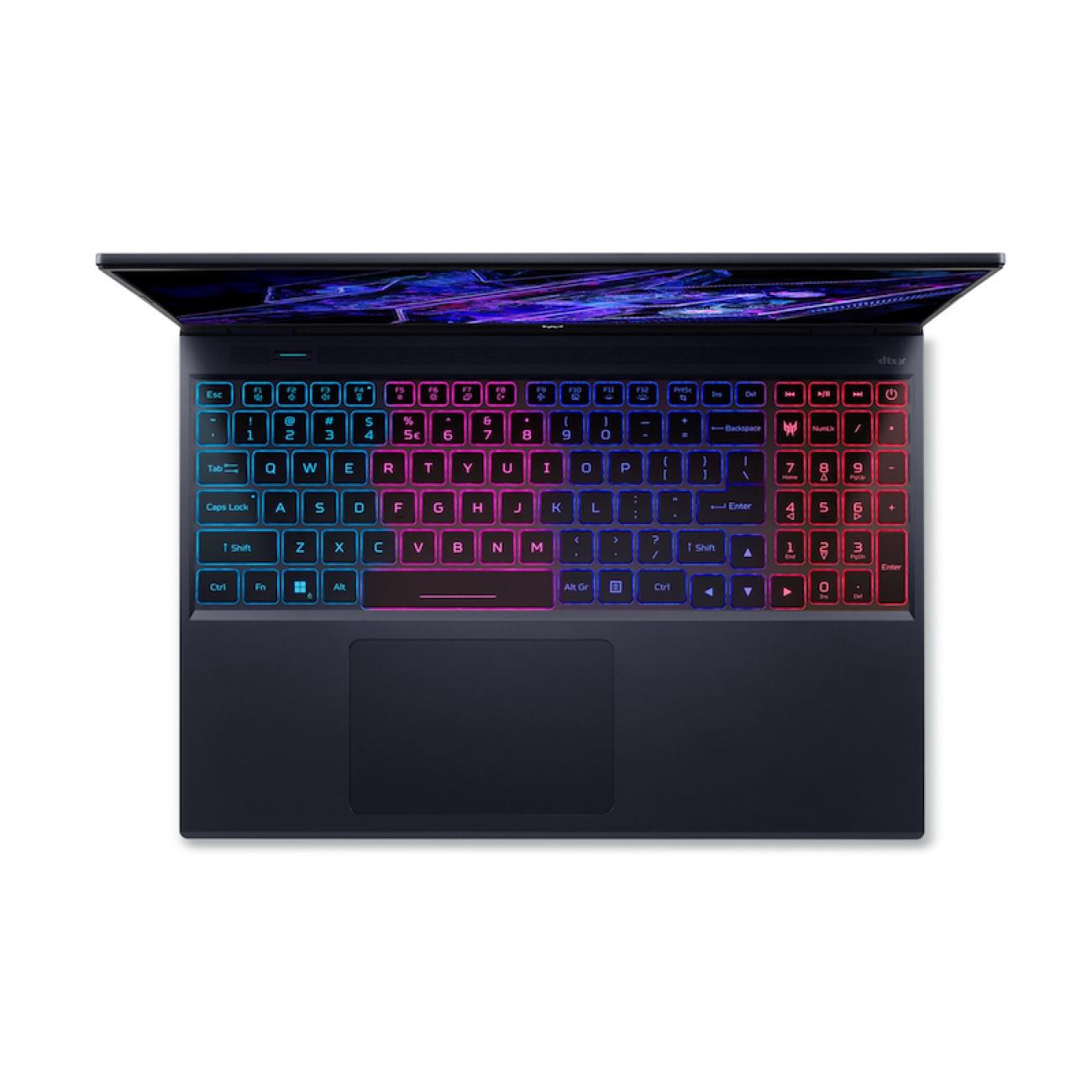 NOTEBOOK ACER PREDATOR HELIOS NEO 16,INTEL I9-14900HX, 16GB DDR5 RAM, 1TB SSD, 16.0 FHD IPS WQXGA, GEFORCE RTX 4070 8GB GDDR6, WINDOWS 11 HOME, TASTIERA RGB