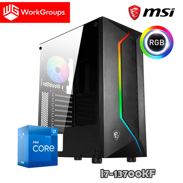 PC GAMING CON CPU INTEL I7-13700KF RAFF.LIQUIDO 32GB DDR5 1TB SSD WIFI WINDOWS 11 PRO