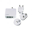 ALIM.TRAVEL HUB 4PORTE 4.4A MOD.WC104P SILICON POWER