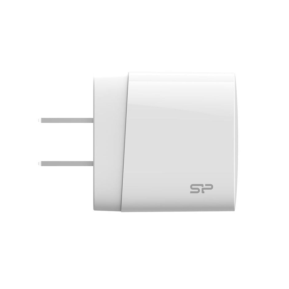 Silicon Power SP18WASYQM10L0CW Caricabatterie per dispositivi mobili Bianco Interno