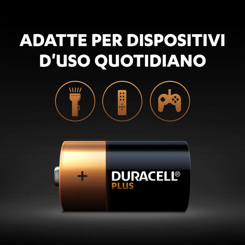 Duracell Plus Batteria monouso C Alcalino