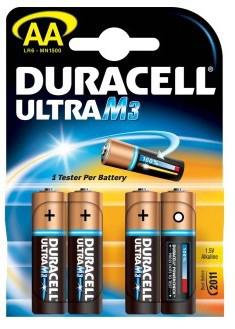 Duracell Ultra M3, AA LR6 Batteria monouso Stilo AA Alcalino
