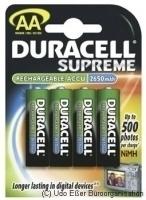 Duracell HR6 AA 4-pack Batteria ricaricabile Nichel-Metallo Idruro (NiMH)