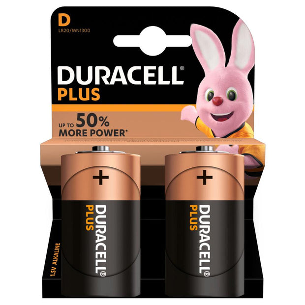 Duracell Plus Batteria monouso D Alcalino