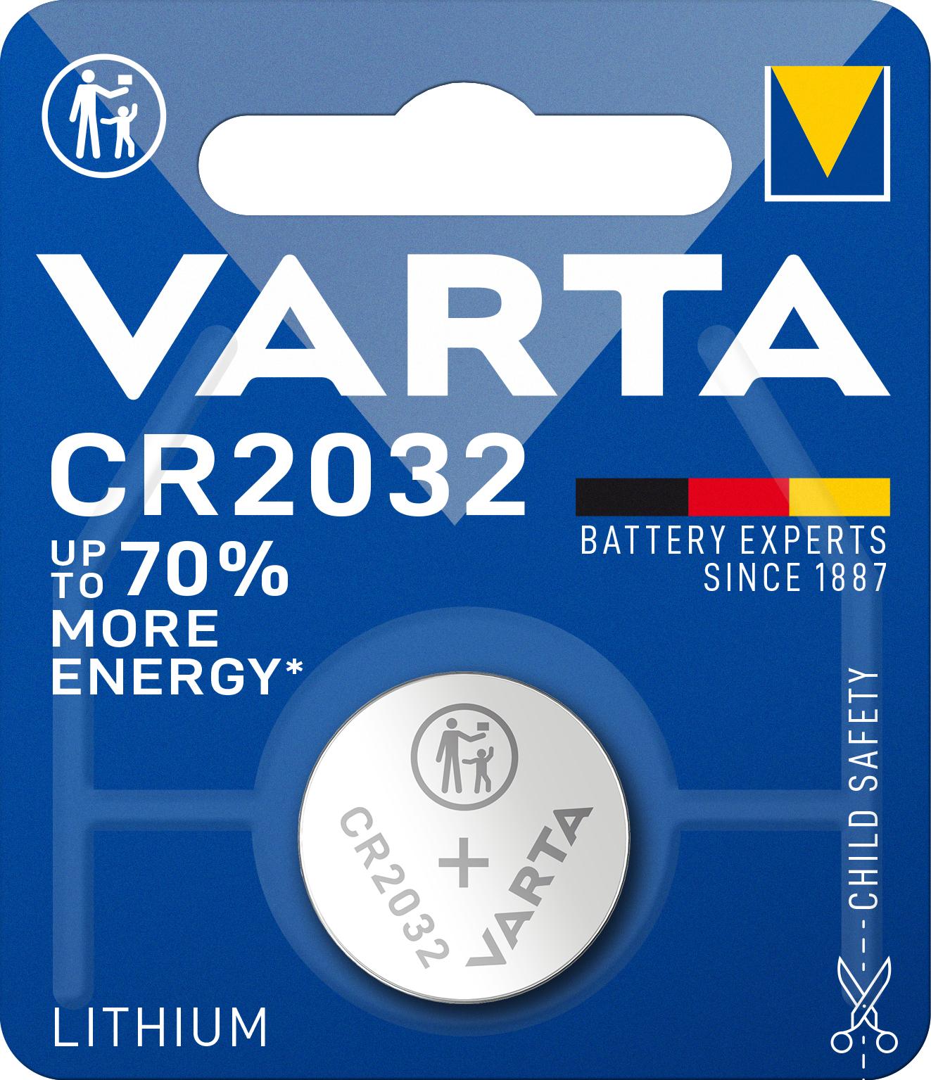 Varta Lithium Coin CR2032 BLI 1
