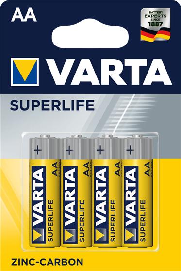 Varta SUPERLIFE Batteria monouso Stilo AA Zinco-Carbonio