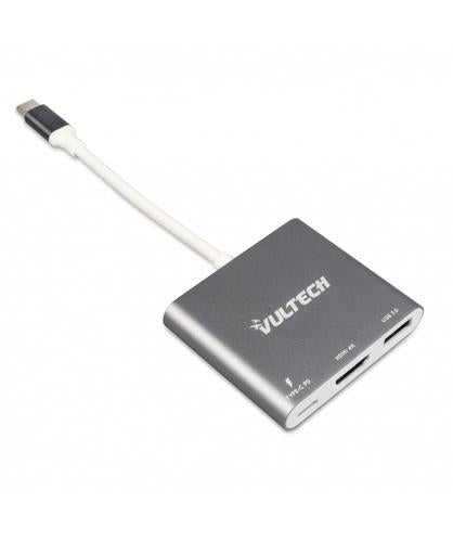 ADATTATORE TYPE-C 3 IN 1 VULTECH ATC-01 HDMI/USB3.0/PD