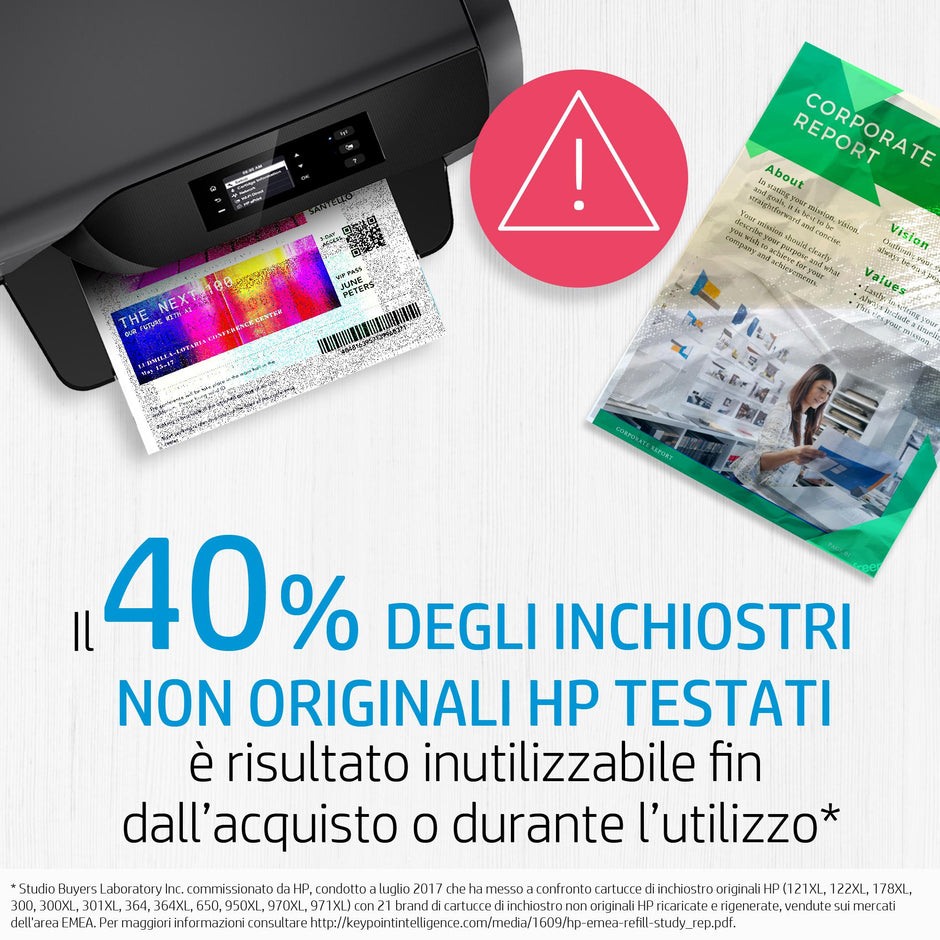 HP Cartuccia originale inchiostro nero 301