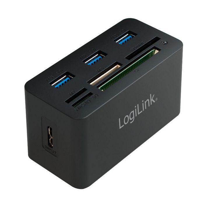 HUB USB+CARD READER LOGILINK CR0042