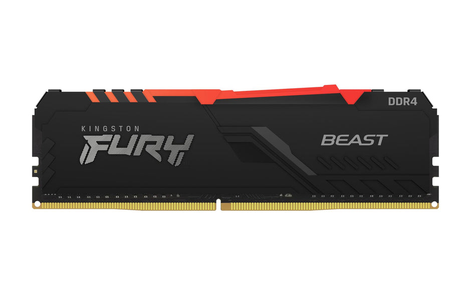 DDR4 16GB 3200MHZ Kit 2x8GB KINGSTON HYPERX FURY BEAST RGB KF432C16BBAK2/16