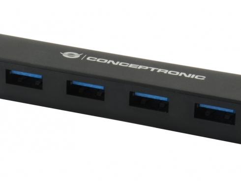 HUB USB 4 PORTE 3.0 TYPEC CONCEPTRONICS CTC4USB3