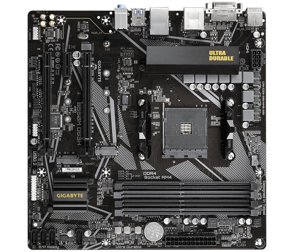 MOTHERBOARD GIGABYTE SK-AM4 B550M-DS3H