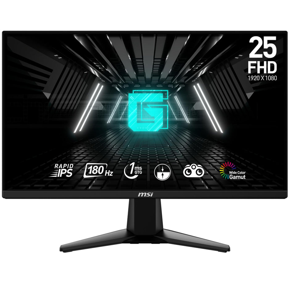 MONITOR MSI LED IPS 24.5 GAMING G255F 180HZ FULL-HD  HDMI/DP