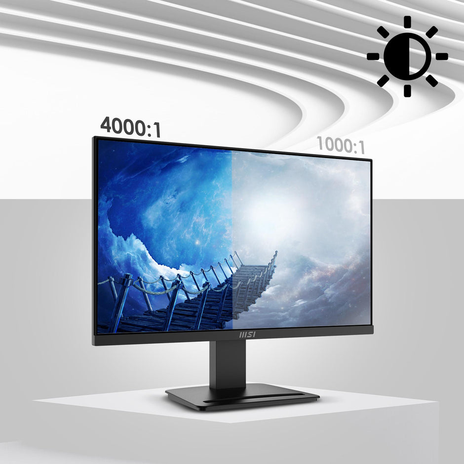 MONITOR MSI LED 23.8 MP2412 FHD 100HZ 1MS BLUE LIGHT INCLINABILE HDMI DP