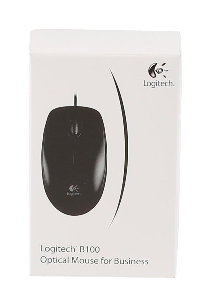 Logitech B100 Optical USB for Bus mouse Ambidestro USB tipo A Ottico 800 DPI