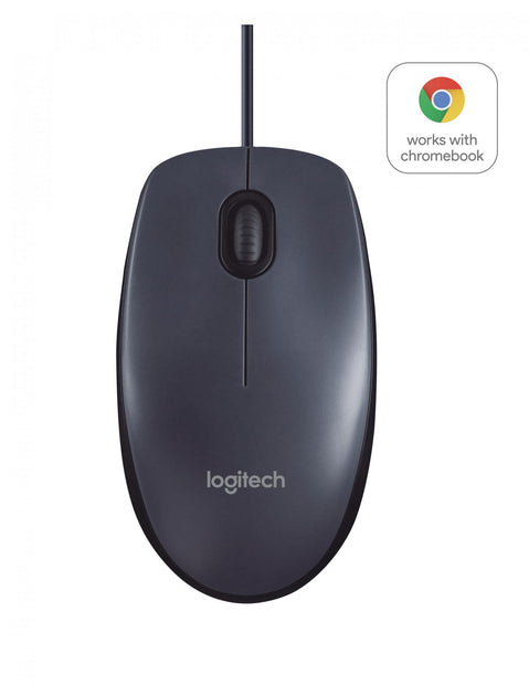 Logitech B100 Optical USB for Bus mouse Ambidestro USB tipo A Ottico 800 DPI