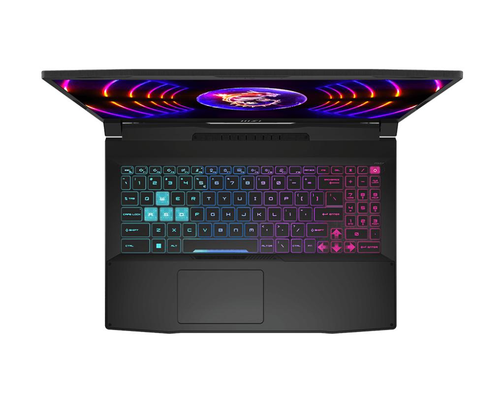 MSI Notebook Gaming KATANA, Cpu Intel I7-13620H, RAM 16Gb, 512Gb SSD, 15.6 FHD IPS, GeForce RTX 4050 6GB GDDR6, FREEDOS,Tastiera Retroilluminata.