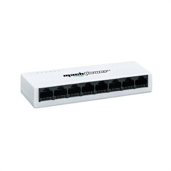 HUB SWITCH 8 PORTE 10-100MBPS PN:SW-UF8L-031 MACH POWER