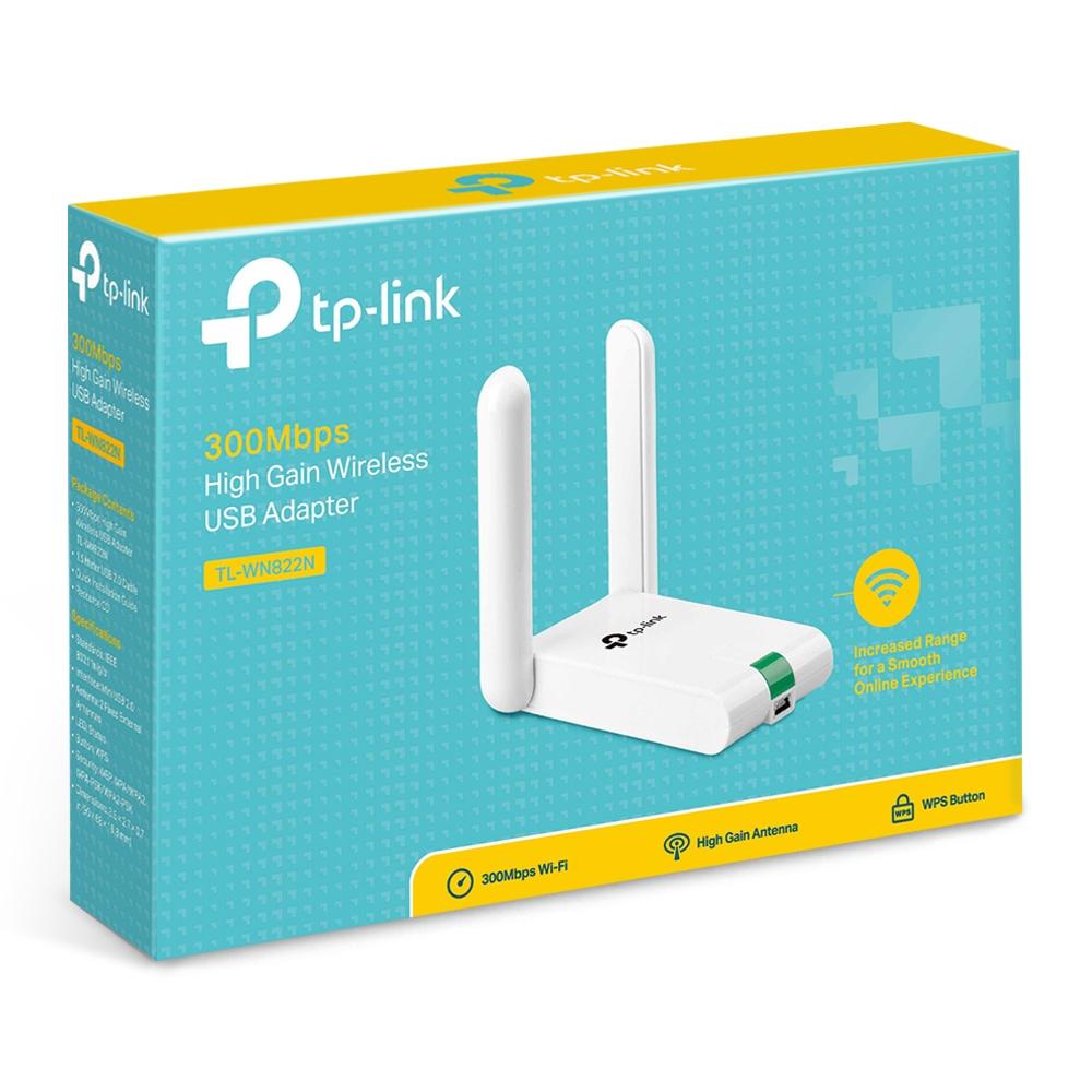 TP-LINK Adattatore USB 300Mbps High Gain Wireless N