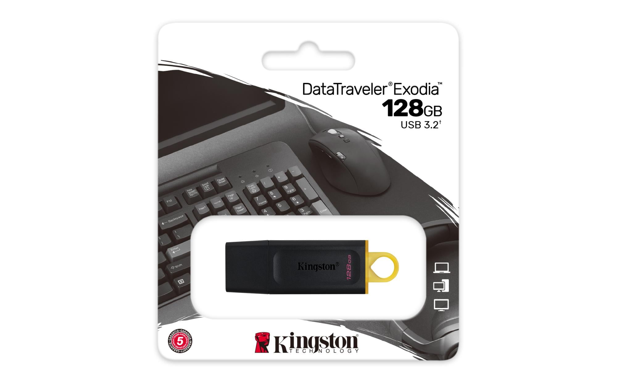 PEN DRIVE KINGSTON 128GB USB 3.2 DTX/128GB