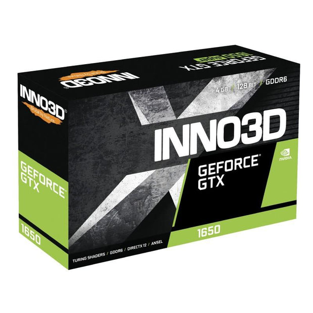 SCHEDA VIDEO INNO3D GTX 1650 4GB TWIN X2 OC