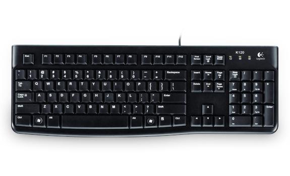 Logitech Keyboard K120 for Business tastiera USB QWERTY Italiano Nero