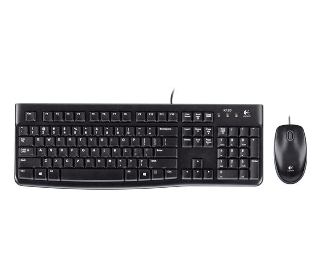 Logitech Desktop MK120 tastiera USB QWERTY Italiano Nero