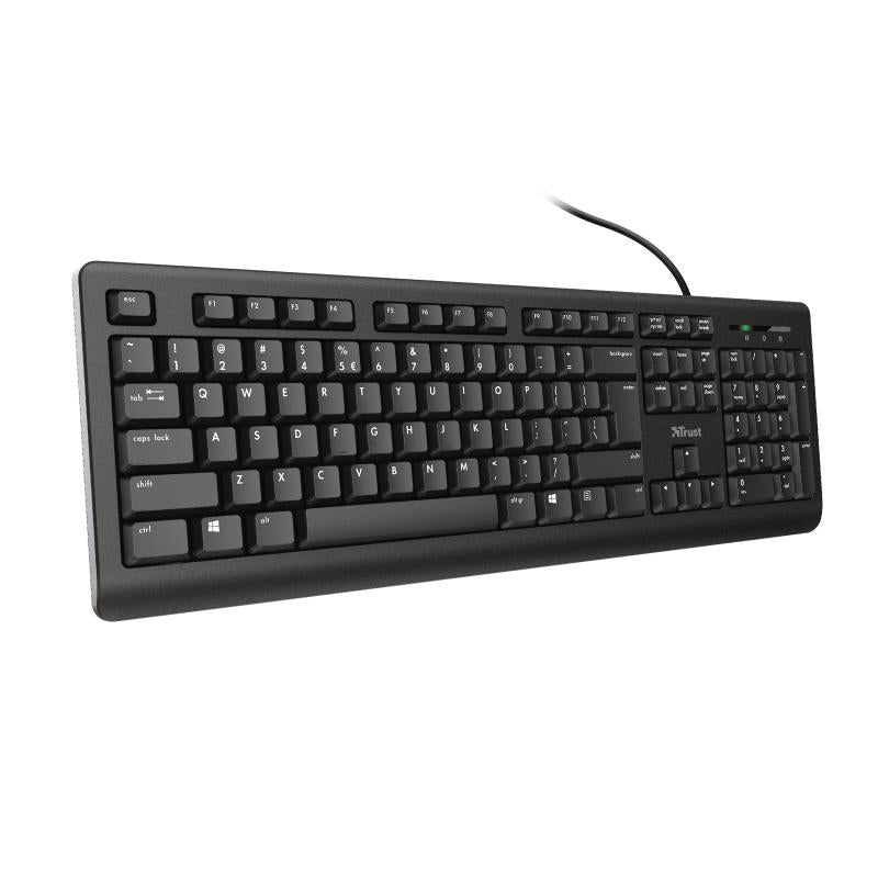 Trust TK-150 tastiera USB QWERTY Italiano Nero